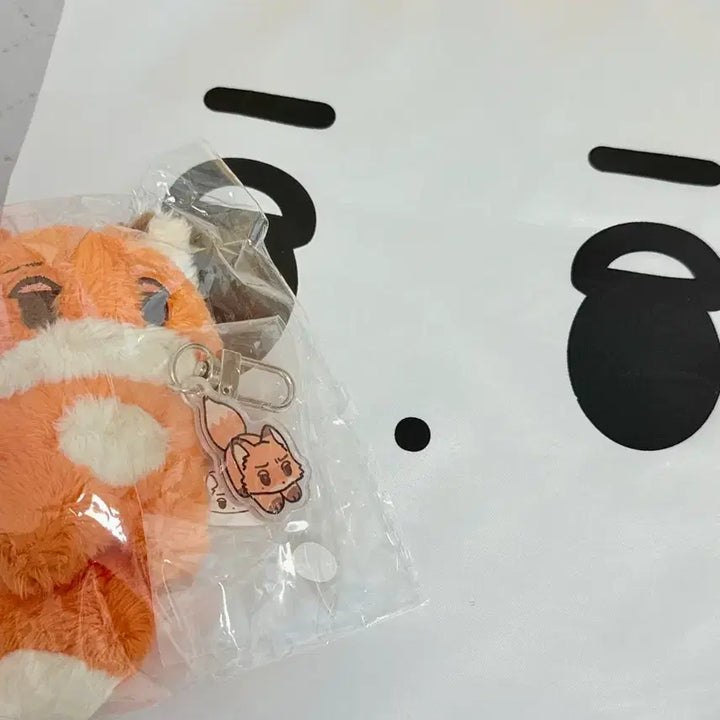 [BUNJANG] aespa Winter Jikjik 2 Fox Plushie + Pouch + Acrylic Keyring Set / [미개봉/새상품] 에스파 윈터 여우 직직2 직직이+파우치+아크릴키링 세트