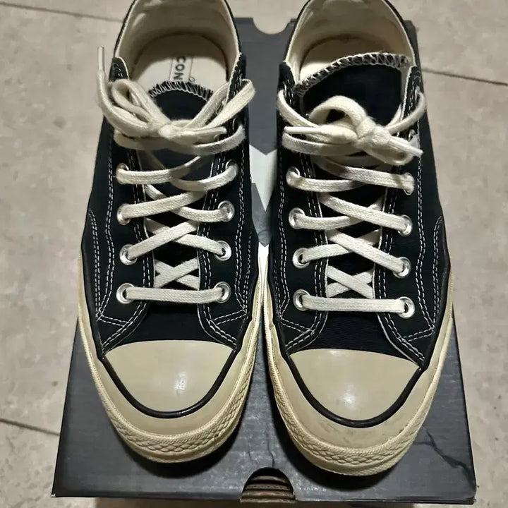 [BUNJANG] Converse Chuck 70 Low Black 260 / 컨버스 척 70 로우 블랙 260