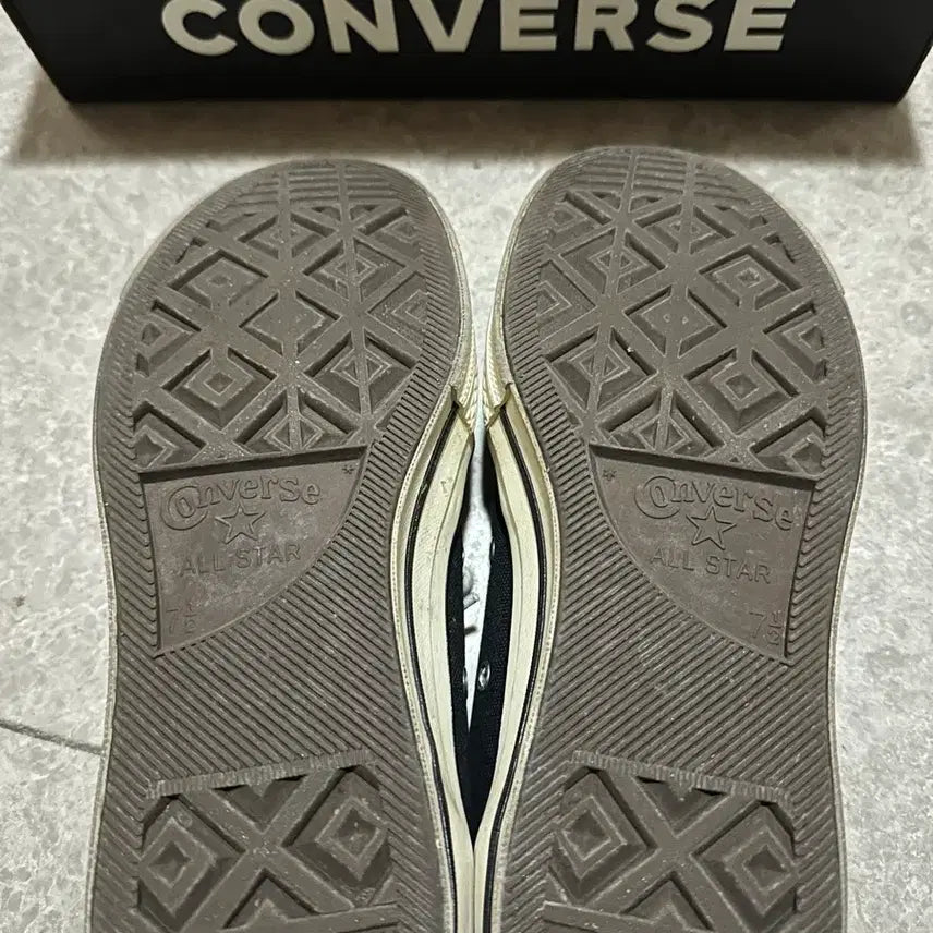 [BUNJANG] Converse Chuck 70 Low Black 260 / 컨버스 척 70 로우 블랙 260