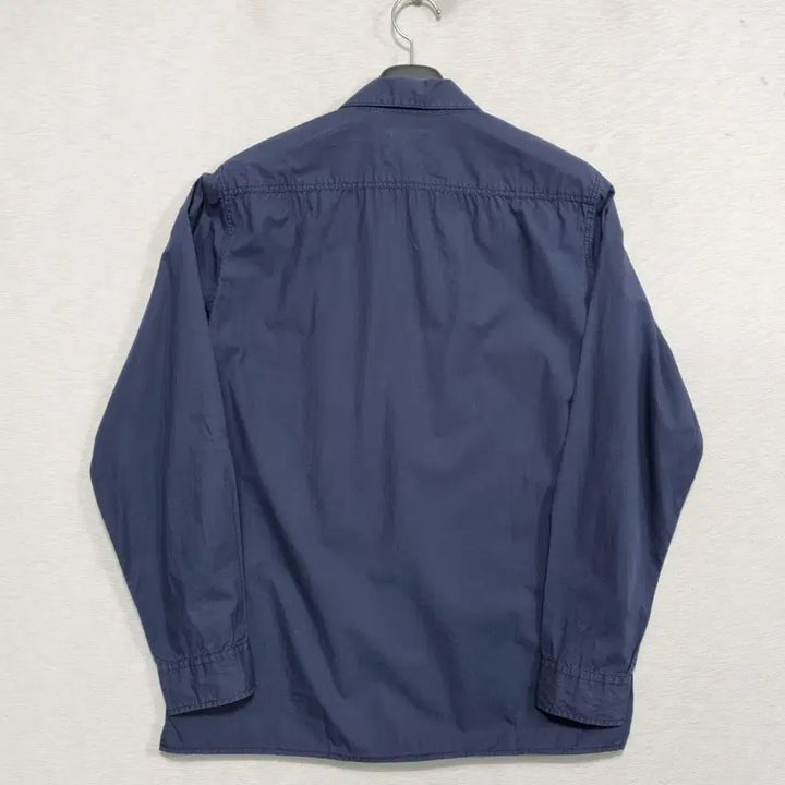 [BUNJANG] Slow Men's Shirt - Navy 100 / 슬로우 봄,가을 남방 남100ㅡ0203