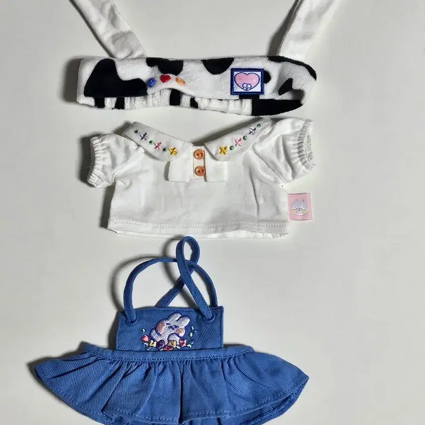 [BUNJANG] Duyu Workshop Mongmong Wardrobe 20cm Doll Clothes / 20cm 솜인형옷 두유공작소 몽몽옷장