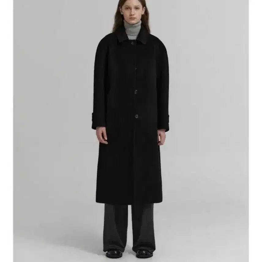 [SOLD OUT] Klean 캐시미어 발마칸코트 black S