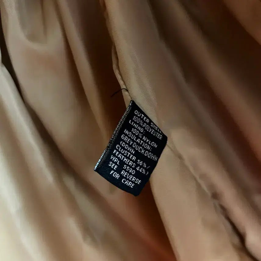 [BUNJANG] Calvin Klein Women's Padded Jacket Beige / 캘빈클라인 여성 패딩 M 베이지