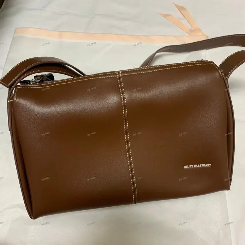 [BUNJANG] Jill by Jill Stuart Bread Medium Shoulder Bag Brown / 질바이질스튜어트 브레드 미디움 숄더백 브라운 크로스백 보부상 가방