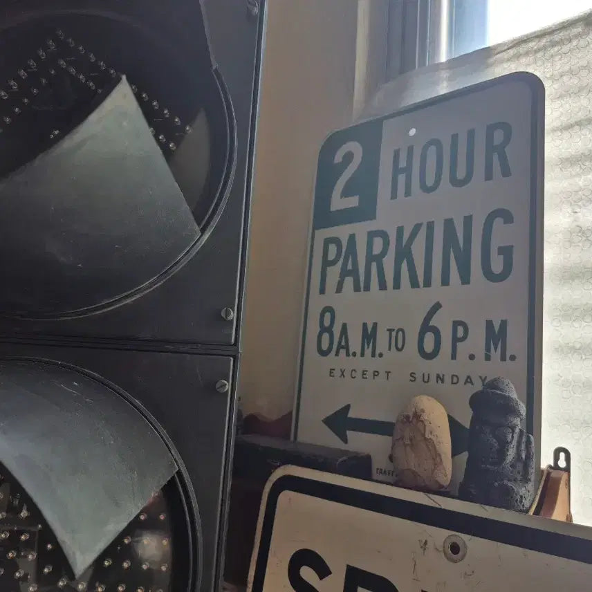 [BUNJANG] 미국 콜렉션한 주물 오리지널 USA, LA 주차 Parking Sign / 미국 콜렉션한 주물 오리지널 USA, LA 주차 Parking Sign