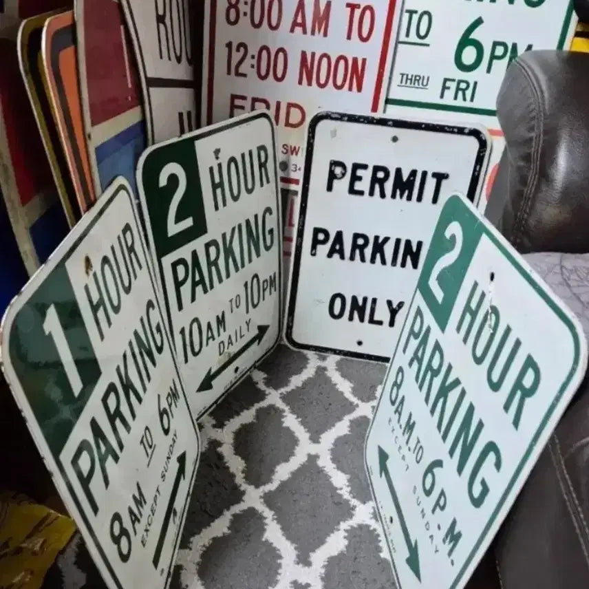 [BUNJANG] 미국 콜렉션한 주물 오리지널 USA, LA 주차 Parking Sign / 미국 콜렉션한 주물 오리지널 USA, LA 주차 Parking Sign