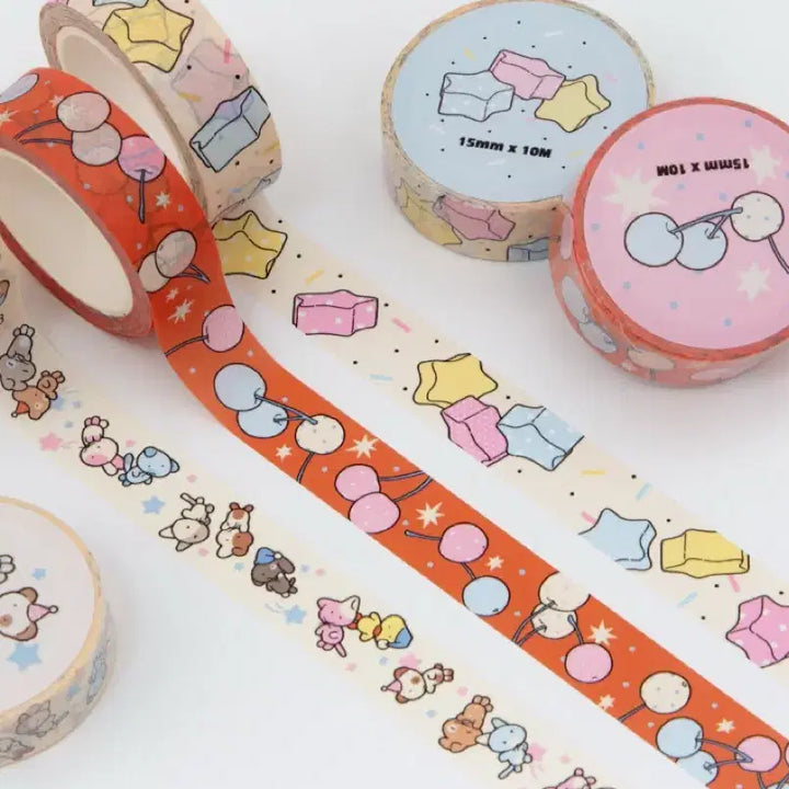 [BUNJANG] K-Cake Washi Tape Set / [ 3종 세트 ] 케이키 마테띵