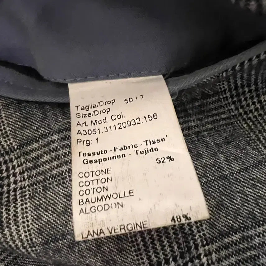 [BUNJANG] Artini Glen Check Jacket / Artini 글렌체크 자켓 (라르디니 링자켓 볼리올리)