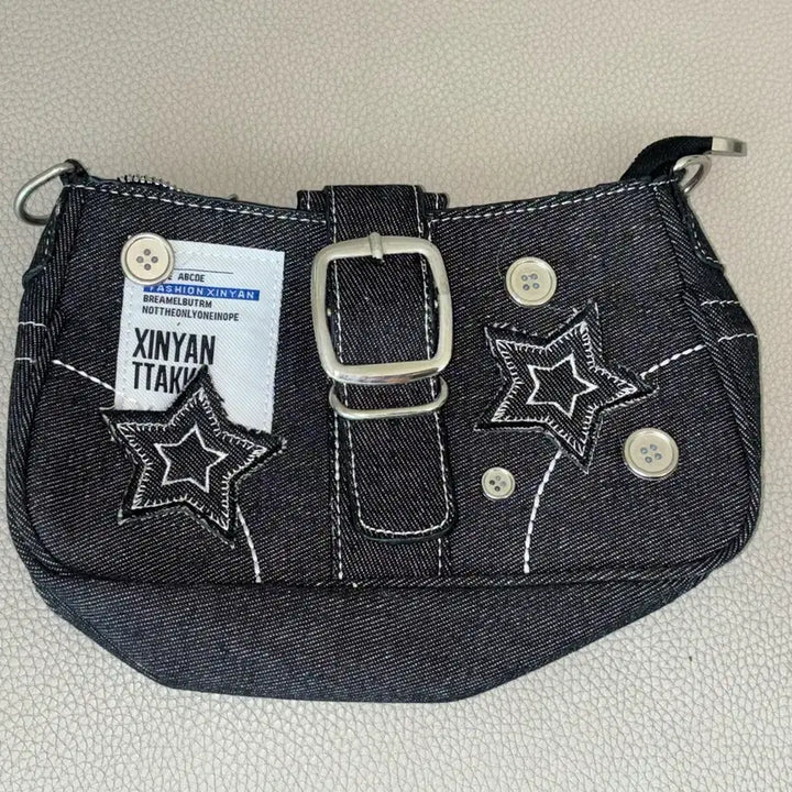 [BUNJANG] Y2K Vintage Crossbody Backpack Bag / y2k 가방 크로스백 백팩 빈티지 펑크 스나계