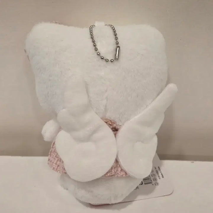 [BUNJANG] Hello Kitty Pink Tweed Doll Keyring / 헬로 키티 핑크 트위드 인형 키링