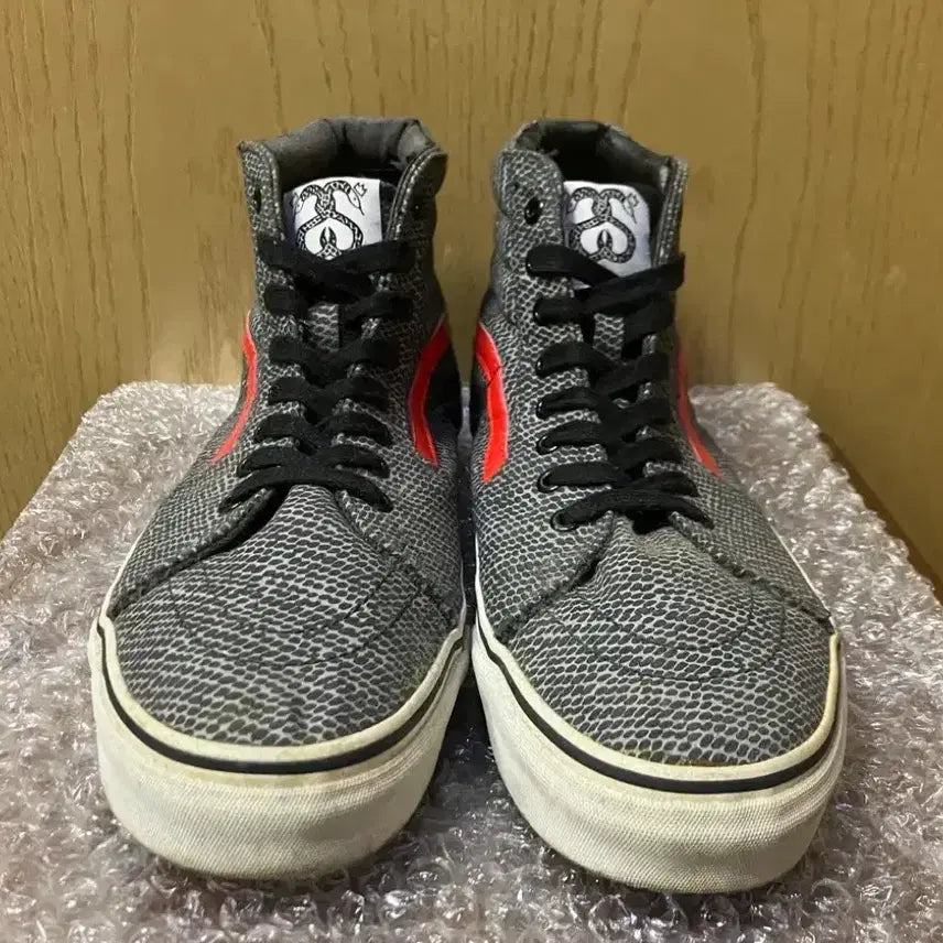 [BUNJANG] Stussy Vans Skate Hi Sneakers / 스투시 Stussy x 반스 Vans 협업 스케이트 하이 280