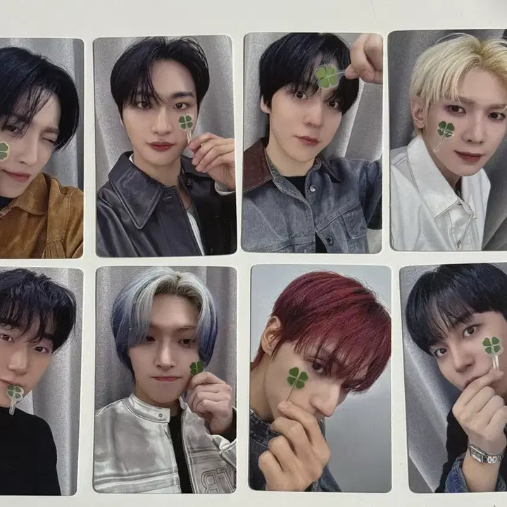 [SOLD OUT] 에이티즈 ATEEZ 점프업 티즈클로버 미공포 포토카드 1set (8장)