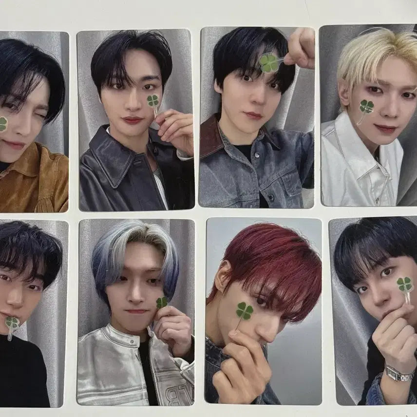 [SOLD OUT] 에이티즈 ATEEZ 점프업 티즈클로버 미공포 포토카드 1set (8장)