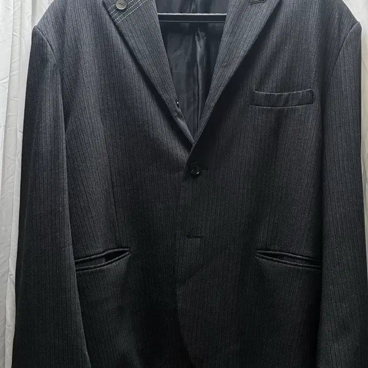 [BUNJANG] Waveis Stripe Blazer / [2] 웨이비니스 스트라이프 블레이저