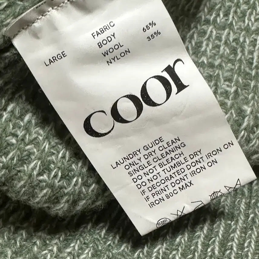 [BUNJANG] Coor Wool Knit Sweater / 쿠어 울니트