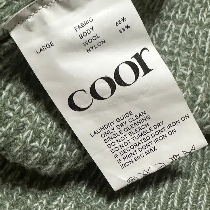 [BUNJANG] Coor Wool Knit Sweater / 쿠어 울니트