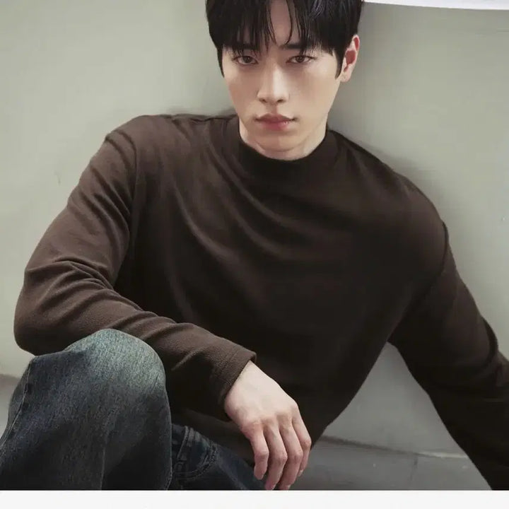 [BUNJANG] Drawfit Mock Neck T-shirt Off White L / [새상품] [서강준 착용] 드로우핏 모크넥 티셔츠 오프화이트 L