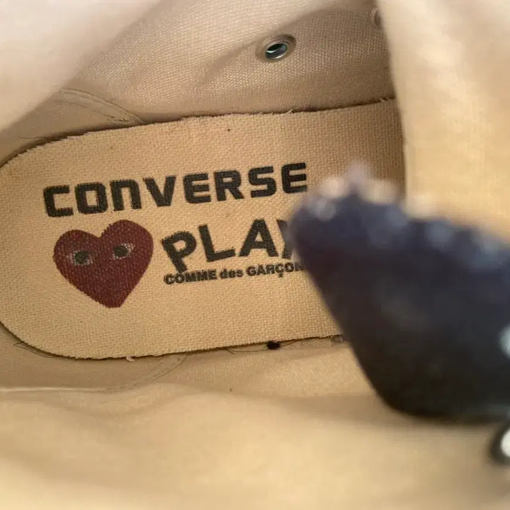 [BUNJANG] Comme des Garçons Converse High 265 / 꼼데가르송 컨버스 하이 265