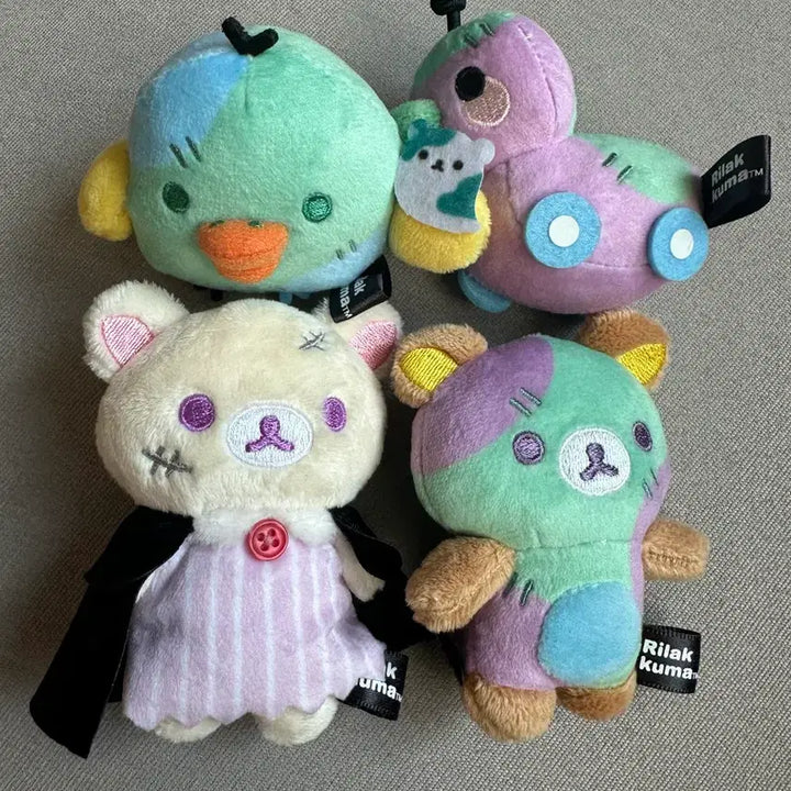 [BUNJANG] Rilakkuma Halloween Tenori Plush Doll / 리락쿠마 할로윈 테노리 인형