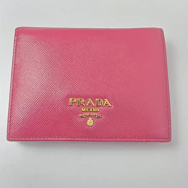 [BUNJANG] Prada Saffiano Wallet / 프라다 사피아노 반지갑 핑크