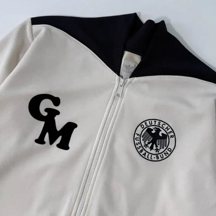 [BUNJANG] Adidas 00s Germany Gerd Muller Firebird Track Jacket / 아디다스 00s 독일 흰 검 게르트 뮐러 파이어버드 트랙 져지