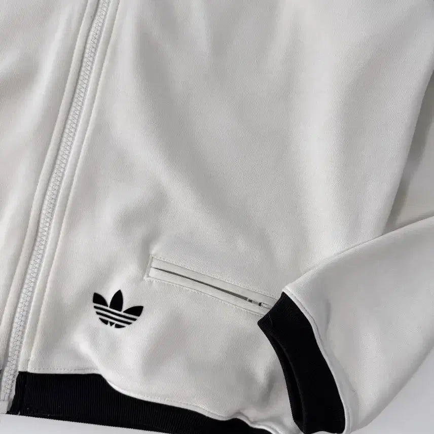 [BUNJANG] Adidas 00s Germany Gerd Muller Firebird Track Jacket / 아디다스 00s 독일 흰 검 게르트 뮐러 파이어버드 트랙 져지