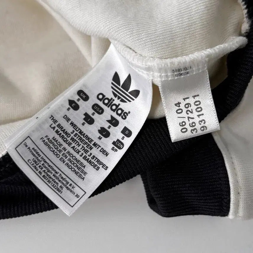 [BUNJANG] Adidas 00s Germany Gerd Muller Firebird Track Jacket / 아디다스 00s 독일 흰 검 게르트 뮐러 파이어버드 트랙 져지