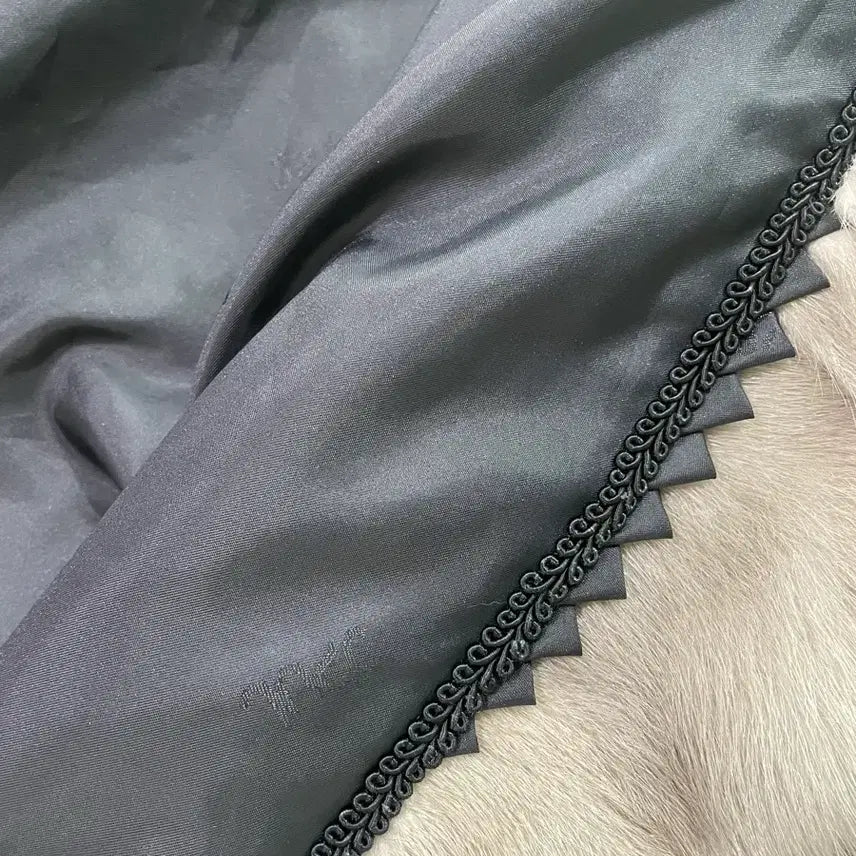 [BUNJANG] Horizontal Shawl Collar Mink Jacket / 호리젠탈 숄카라 밍크자켓