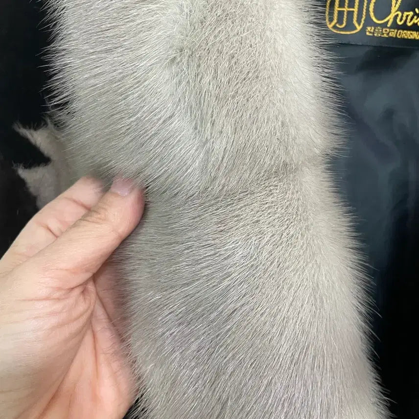 [BUNJANG] Horizontal Shawl Collar Mink Jacket / 호리젠탈 숄카라 밍크자켓