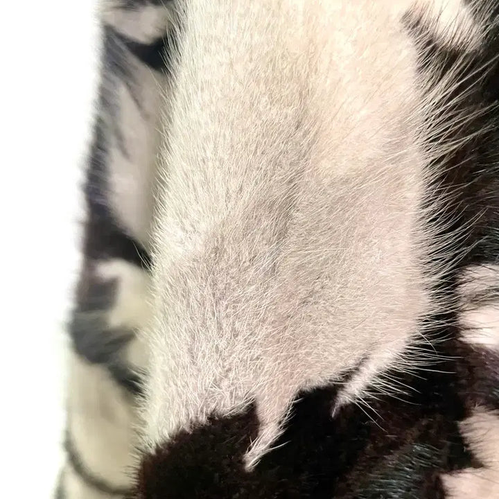 [BUNJANG] Horizontal Shawl Collar Mink Jacket / 호리젠탈 숄카라 밍크자켓