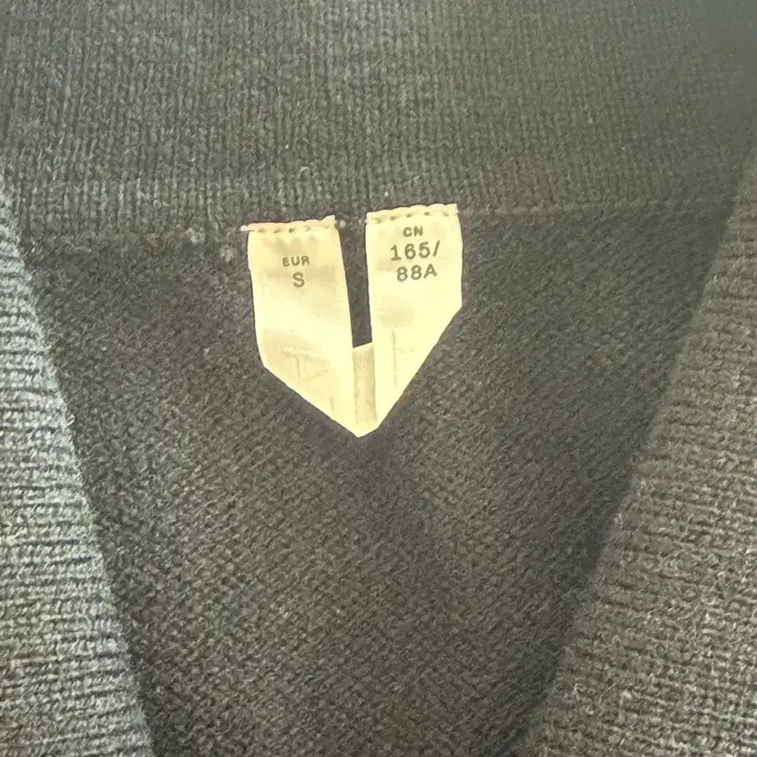 [BUNJANG] Arket Wool Polo Sweater Black / 아르켓 울 폴로 스웨터 블랙