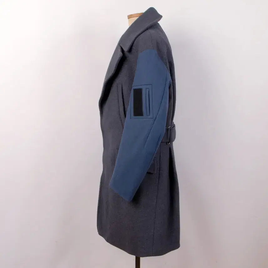 [BUNJANG] Solid Homme Wooyoungmi Cashmere Blend Wool Coat (Size 100) / 솔리드옴므 우영미 캐시미어혼방 모직코트 100