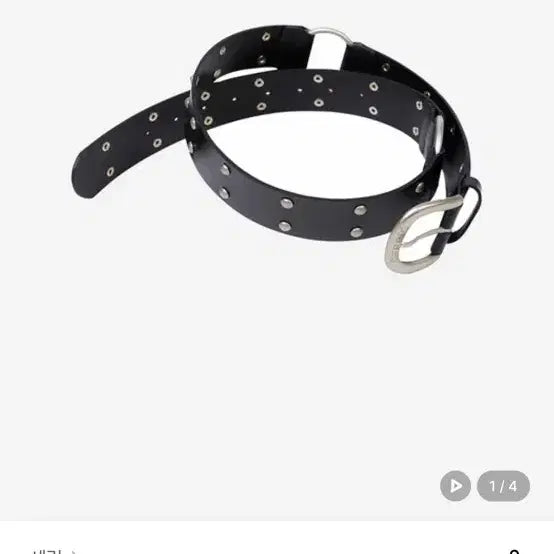 [BUNJANG] Cerric Two Ring Rivet Belt / 세릭 cerric 투 링 벨트 TWO RING RIVET BELT
