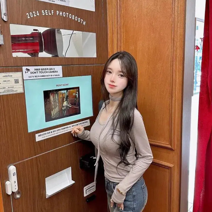 [BUNJANG] Mayoon 4-Neck Modal T-shirt / 메이윤 25ver. [자체제작] 4넥 만능 모달 티셔츠