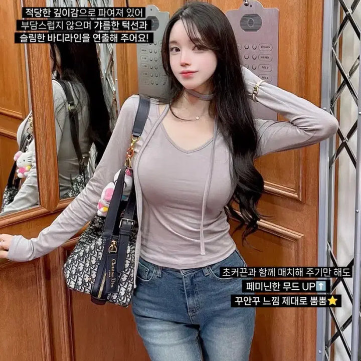 [BUNJANG] Mayoon 4-Neck Modal T-shirt / 메이윤 25ver. [자체제작] 4넥 만능 모달 티셔츠