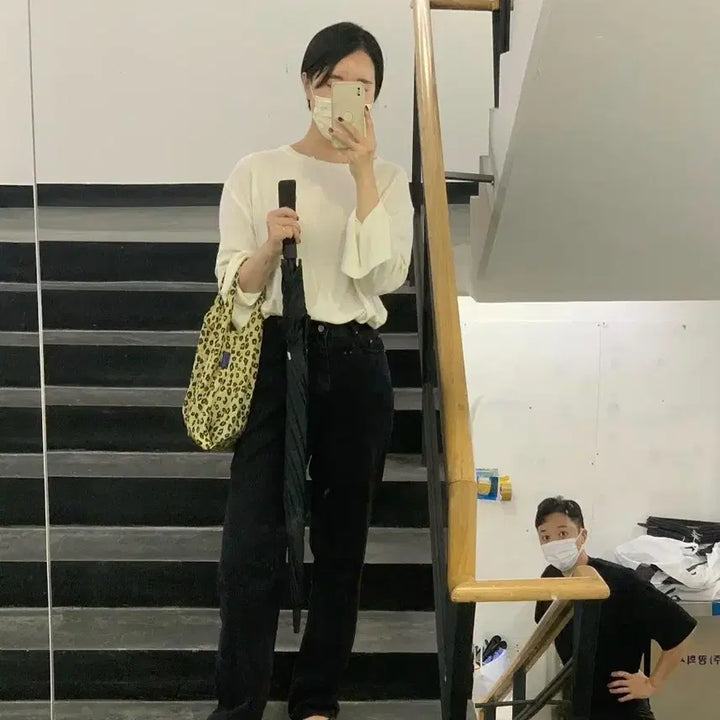 [BUNJANG] Beige Bowl Kipas Denim Black Jeans S Size / 베이지보울 키파스데님 블랙 진 S사이즈