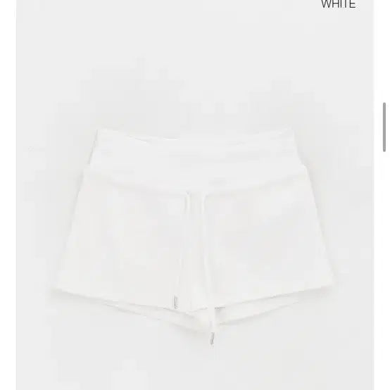 [BUNJANG] Blackup Checking Banding Short Pants - White / 블랙업 체킹스 밴딩 숏팬츠 화이트