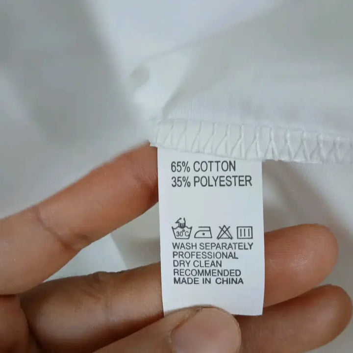 [BUNJANG] White Ribbon Blouse (Size 66-77) / 여성 화이트 리본 셔츠 블라우스(66~77)