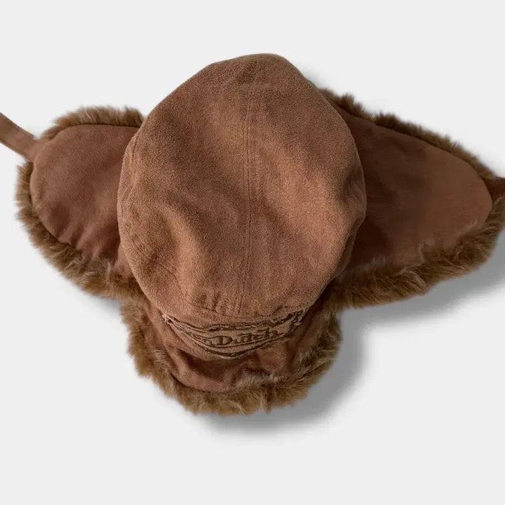 [BUNJANG] Von Dutch 00s Suede Ear Flap Cap / 본더치 00s 스웨이드 이어플랩 캡