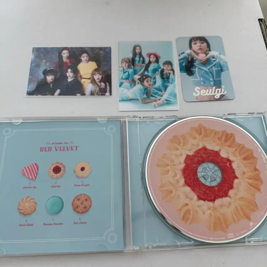 [BUNJANG] Red Velvet Cookie Jar Unsealed Album + POB + Photocard / 레드벨벳 쿠키자 개봉 cd+ 특전+ 포카