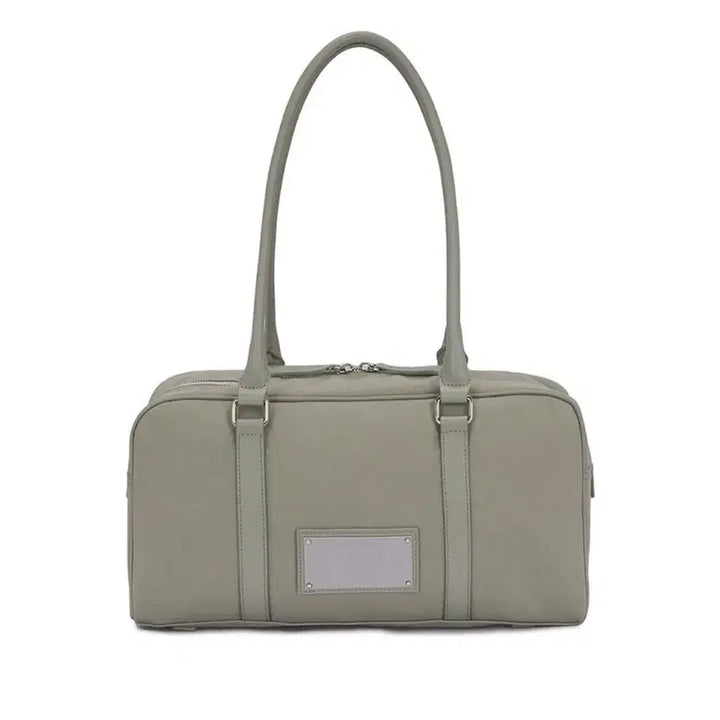 [BUNJANG] Matinkim Sporty Tote Bag Light Khaki / 마뗑킴 스포티 토트백 라이트카키