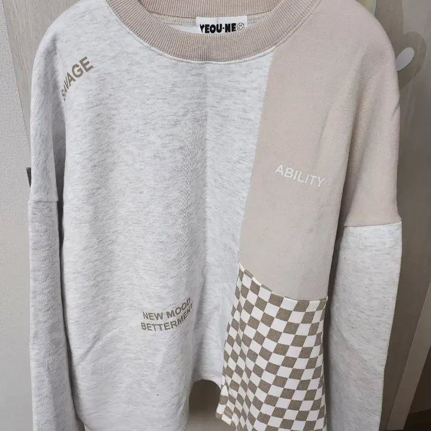 [BUNJANG] Unbranded Fleece Lined Sweatshirt / 여성 기모맨투맨