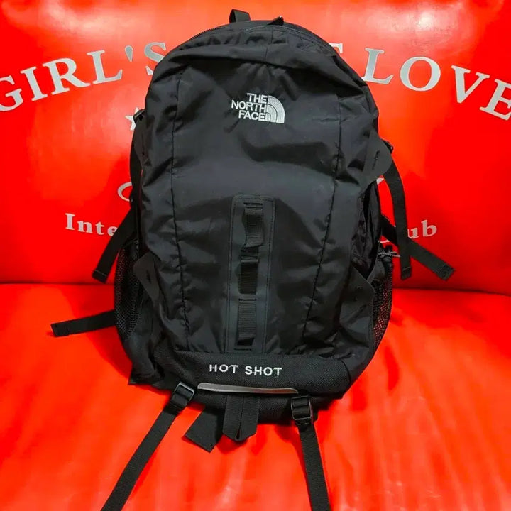 [BUNJANG] The North Face Hot Shot Big Backpack - Black / 노스페이스 핫샷 빅 백팩 Free