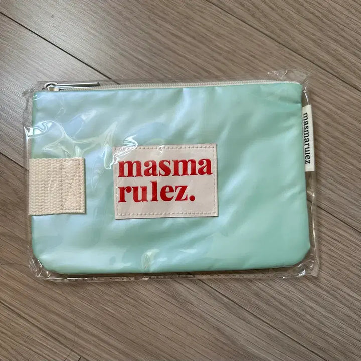 [BUNJANG] Masmarulez Mint Pouch Bag / 새상품)masmarulez 마스마룰즈파우치 민트 가방