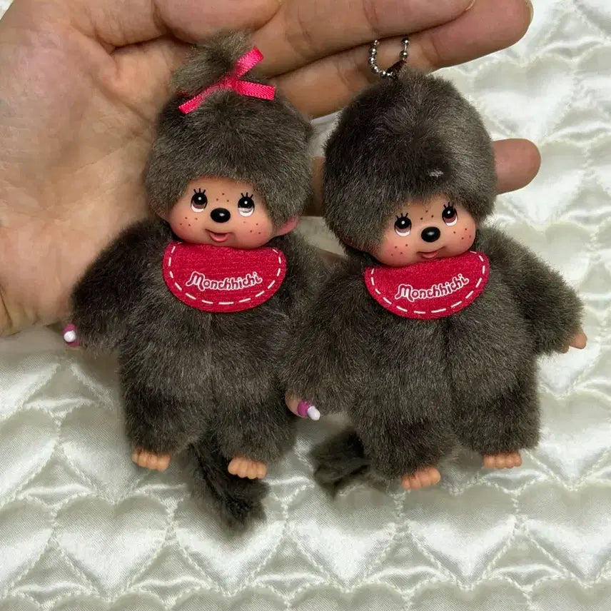 [BUNJANG] Monchhichi Doll Keyring / 일본 몬치치 인형키링 정품 새상품