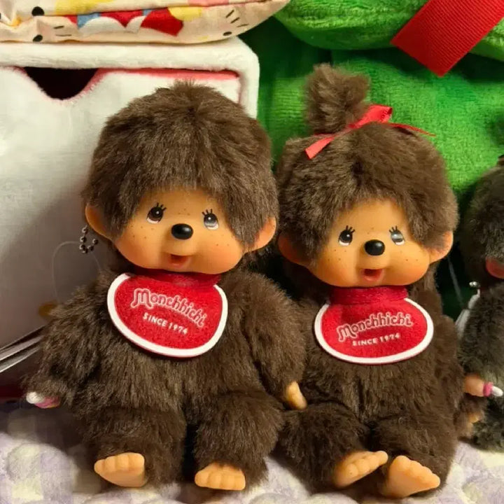 [BUNJANG] Monchhichi Doll Keyring / 일본 몬치치 인형키링 정품 새상품