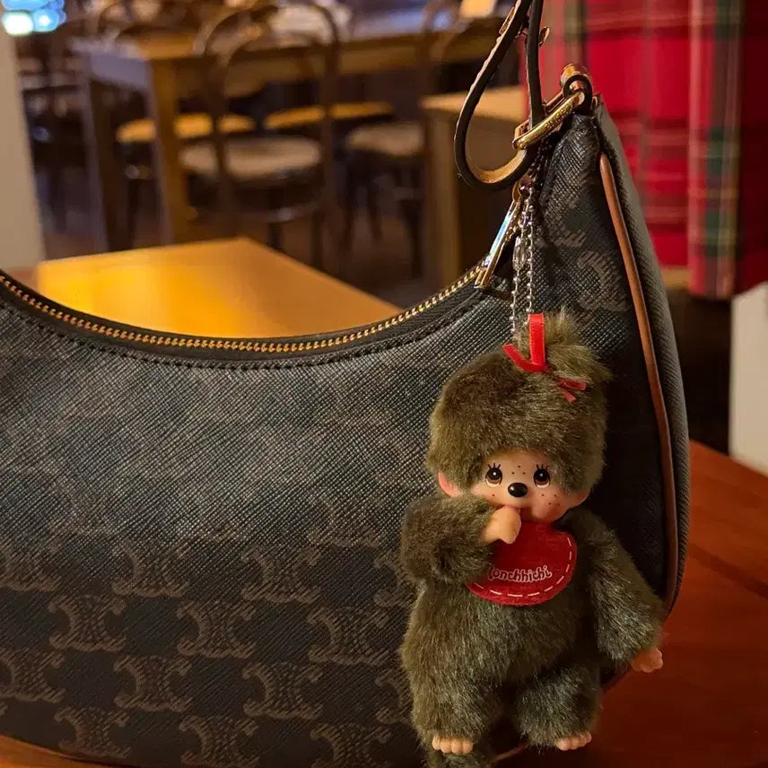 [BUNJANG] Monchhichi Doll Keyring / 일본 몬치치 인형키링 정품 새상품