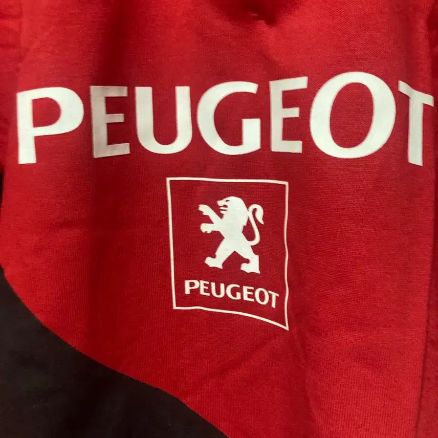 [BUNJANG] Nike Peugeot Rugby T-Shirt Red / 나이키 레드 푸조 럭비 티셔츠