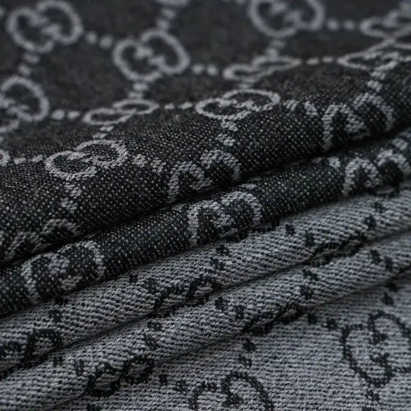 [BUNJANG] 구찌 GG 패턴 머플러 블랙 / 구찌 GG 패턴 머플러 블랙