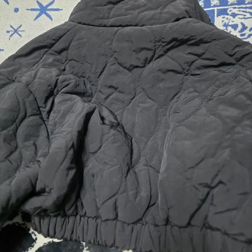 [BUNJANG] Black Short Padded Jumper / 블랙 숏 패딩 점퍼